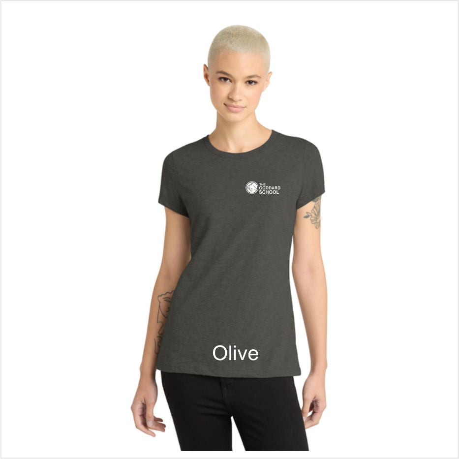 District® Women’s Perfect Blend® CVC T DM108L