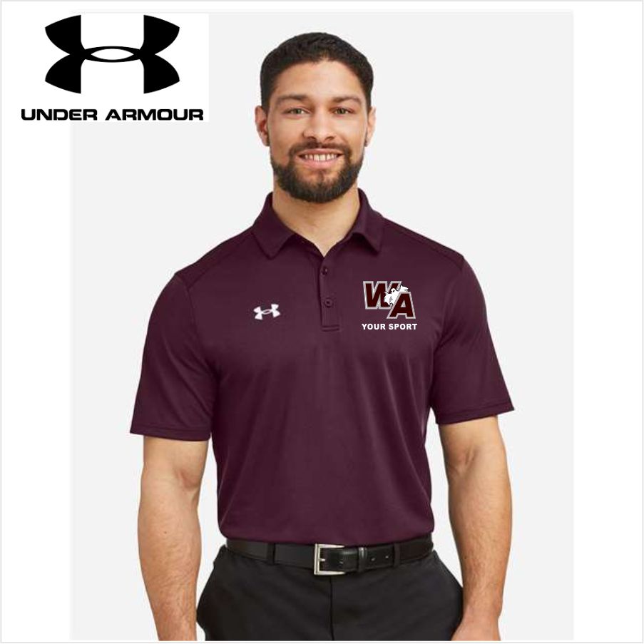 WA Under Armour Men's Tech™ Polo