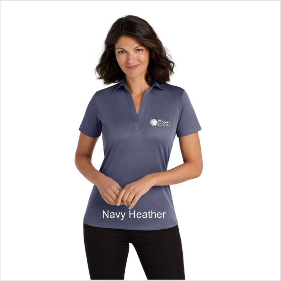 Port Authority® Women's Heathered Silk Touch™ Performance Polo LK542