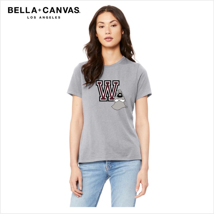 WA BELLA+CANVAS® Women’s Relaxed Jersey Short Sleeve Tee