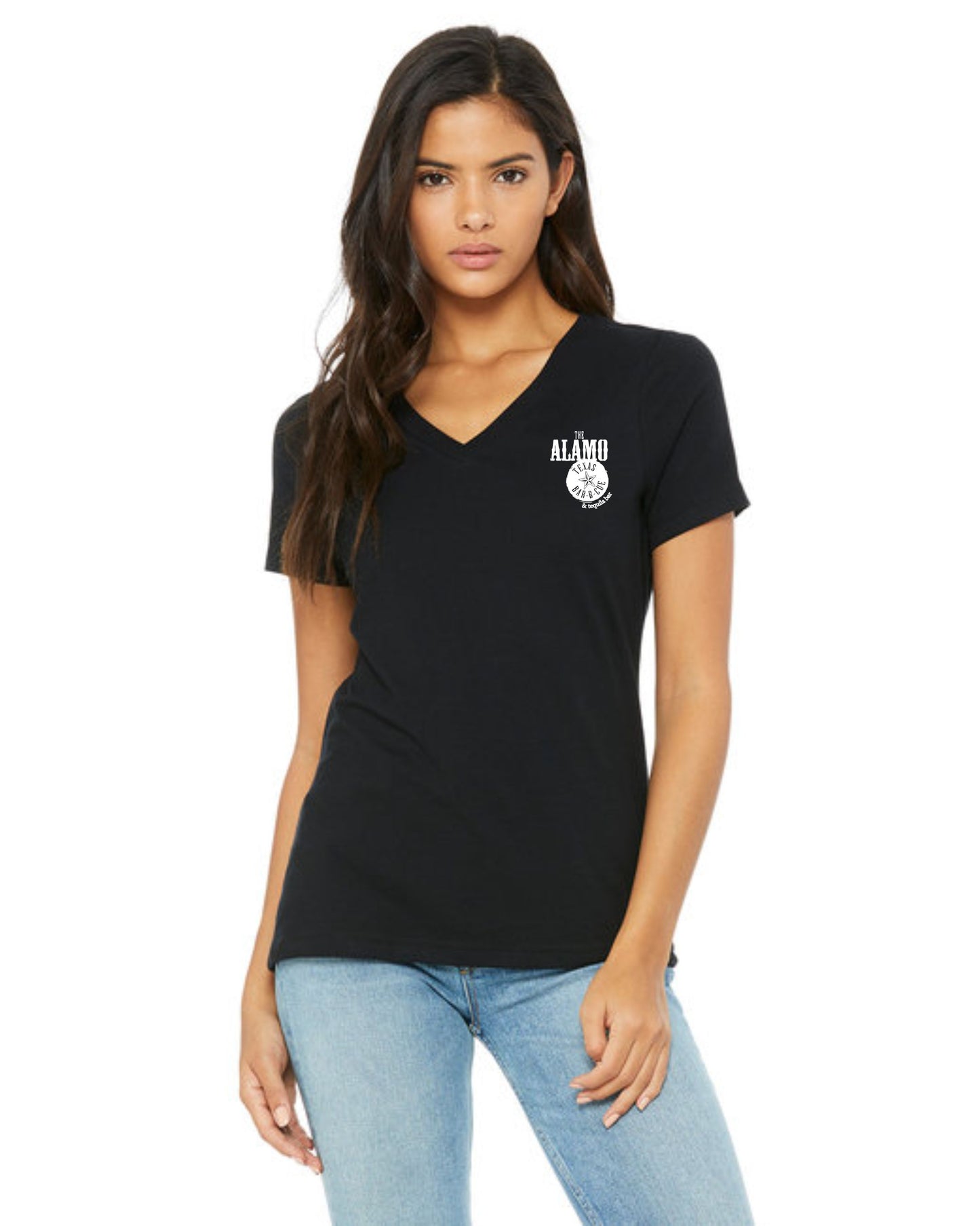 Bella Relaxed V-Neck Jersey Mariano Group