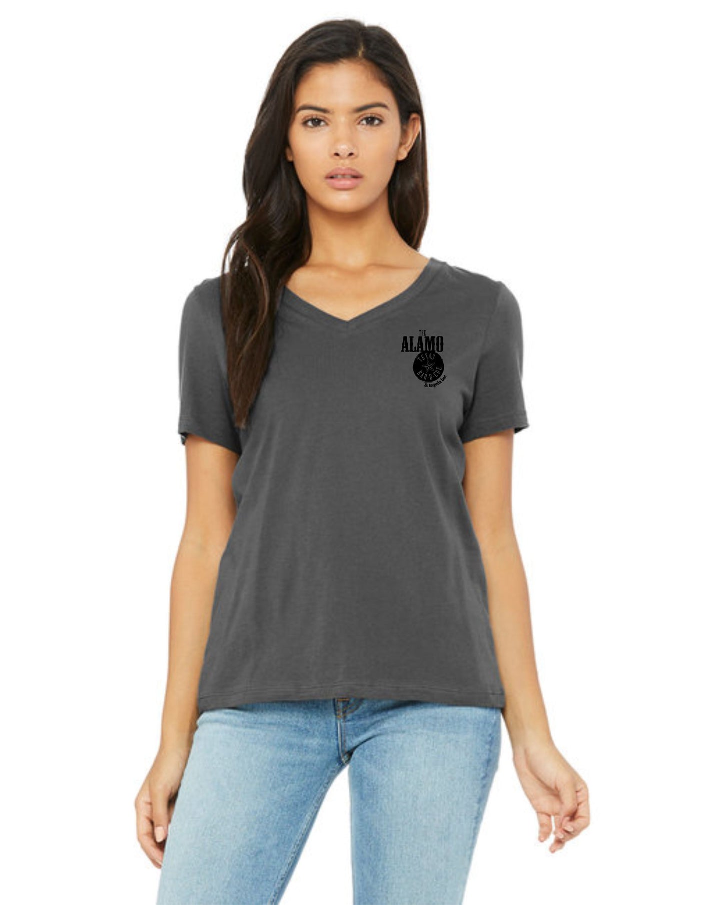 Bella Relaxed V-Neck Jersey Mariano Group