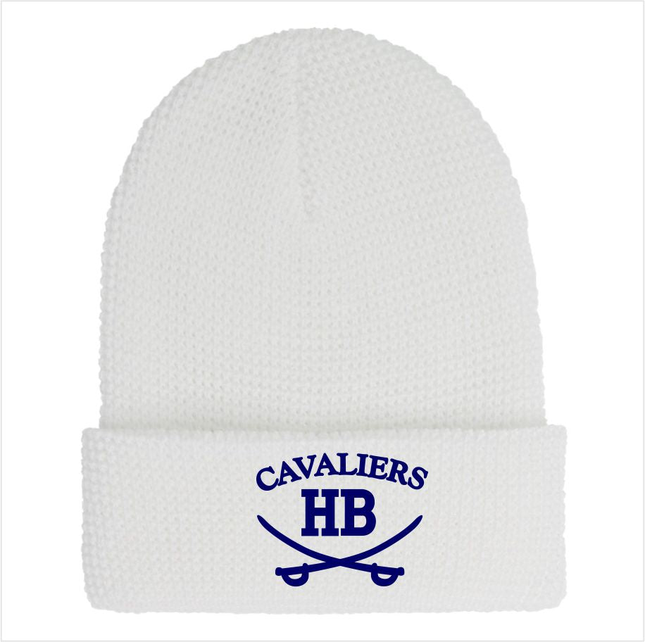 HB Waffle Cuffed Knit Beanie - 2501K