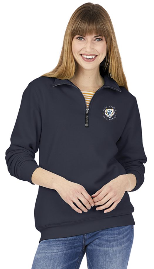 Drake Academy Charles RIver 1/4 Zip