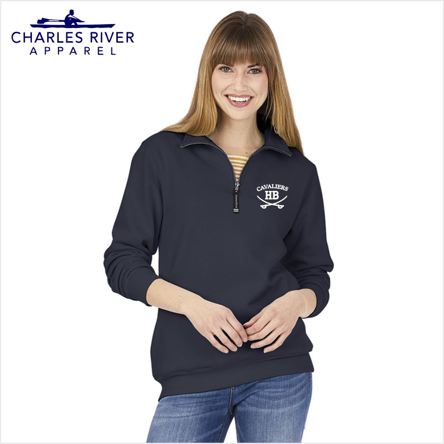 Charles River Crosswind Quarter Zip Sweatshirt