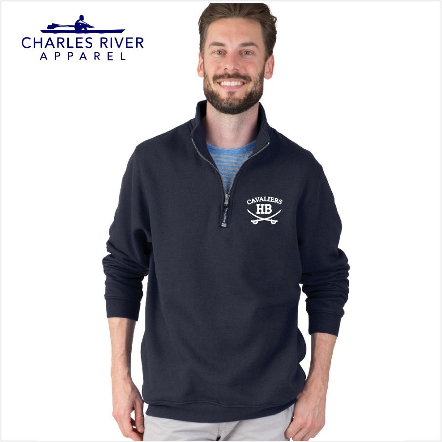 Charles River Crosswind Quarter Zip Sweatshirt