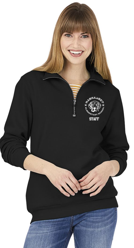 Nab STAFF Crosswind Quarter Zip Sweatshirt / Charles River 9359 Unisex