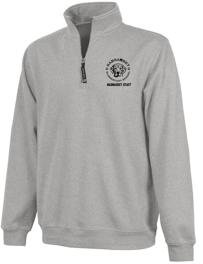 Nab STAFF Crosswind Quarter Zip Sweatshirt / Charles River 9359 Unisex