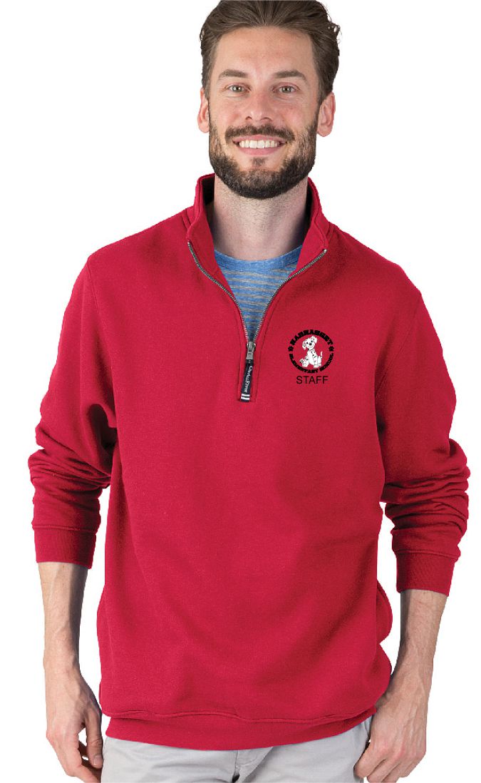 Nab STAFF Crosswind Quarter Zip Sweatshirt / Charles River 9359 Unisex