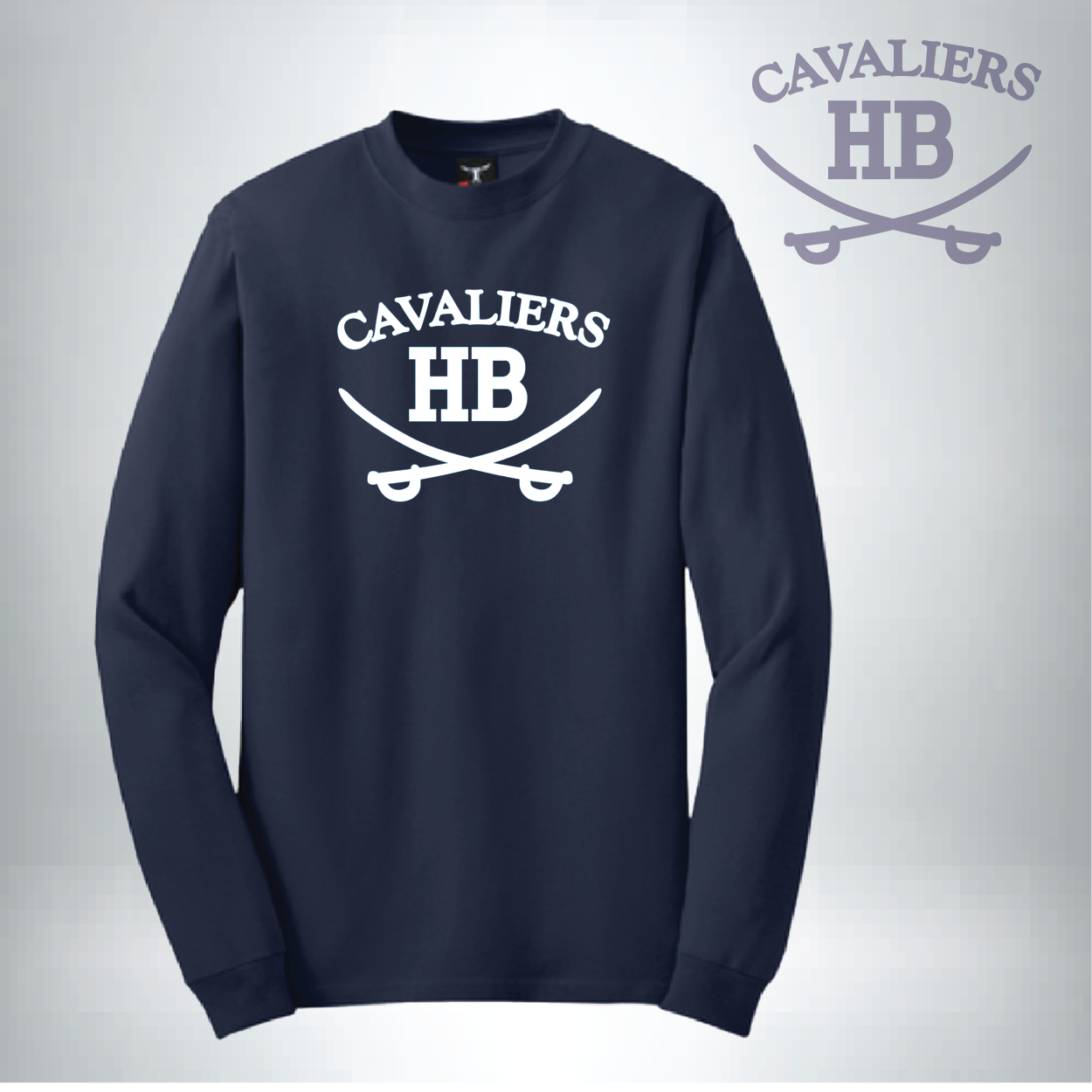 HB Cavaliers Long Sleeve Tee 5186