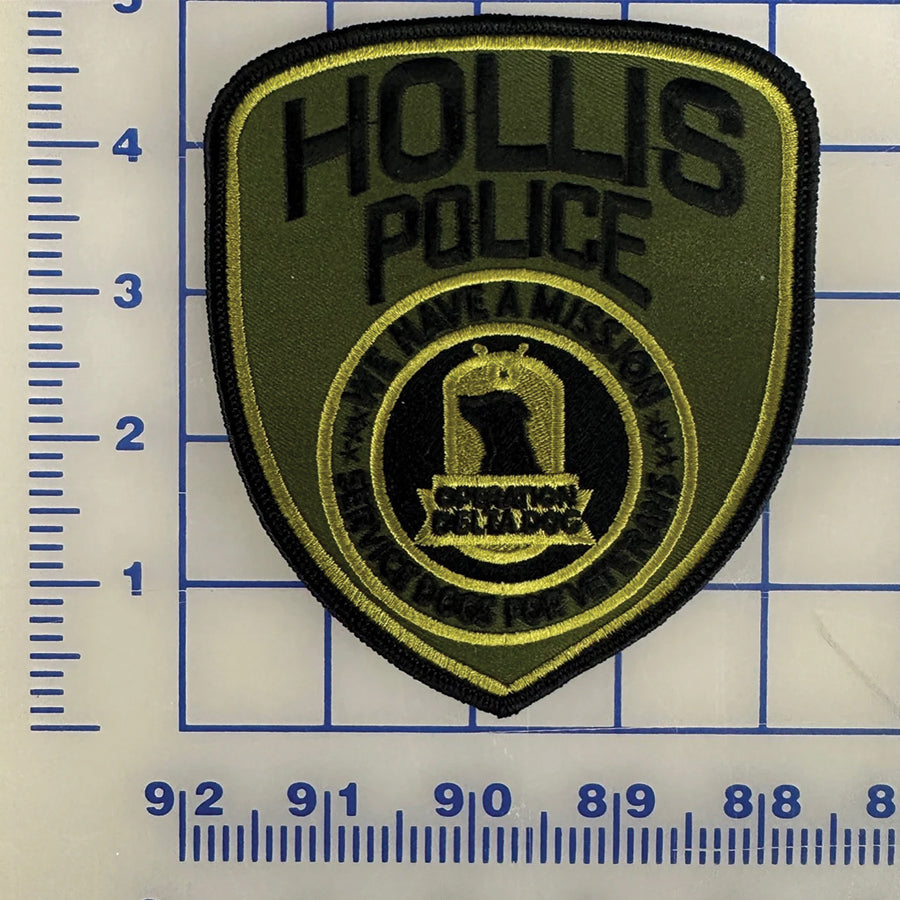 Operation Delta Dog Hollis Police Limited Edition Patch 3