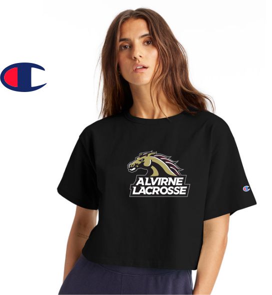 Alvirne Champion Ladies' Cropped Heritage T-Shirt