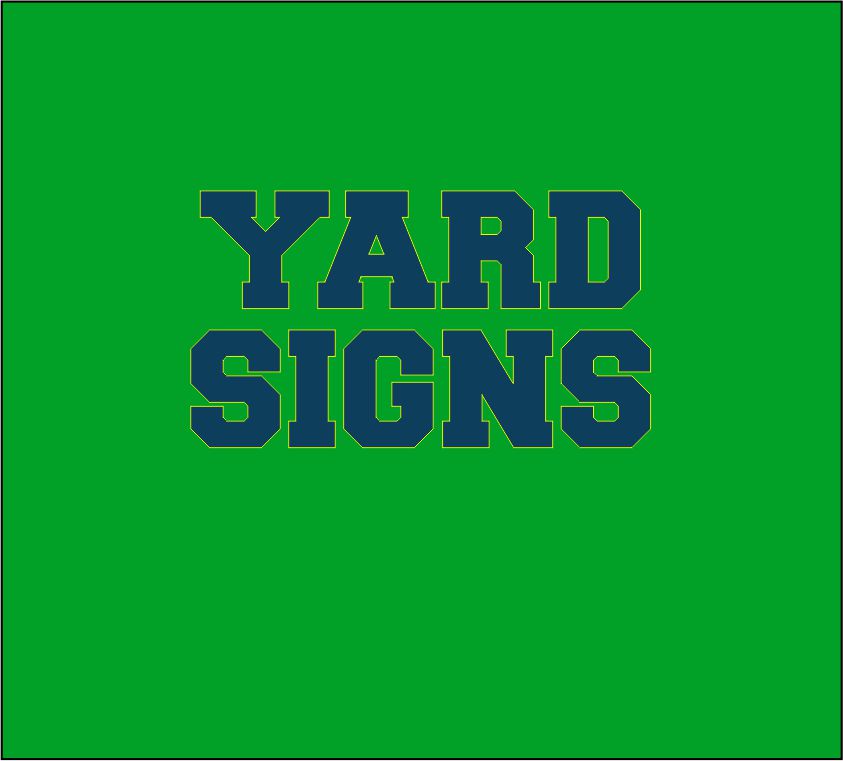 Yard Signs 18"x24" with stakes