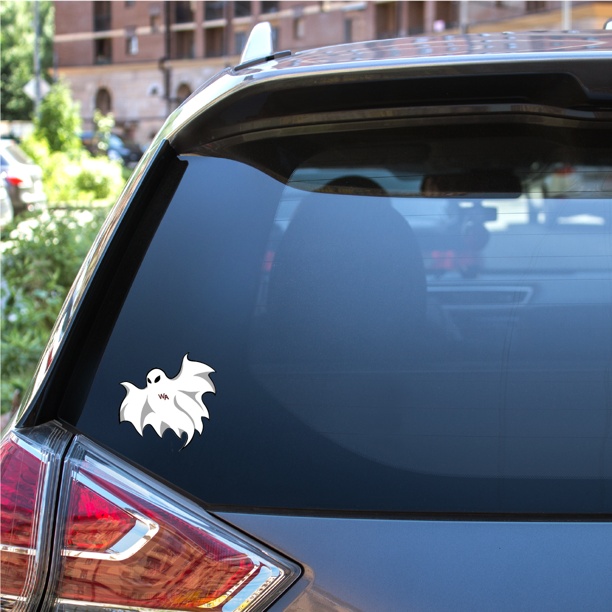 WA Ghost Logo Decal