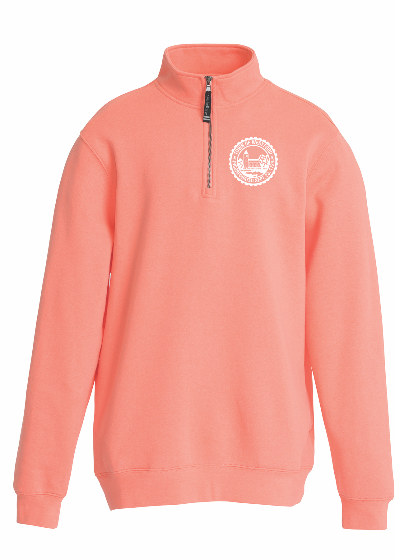 Westford Seal Unisex Crosswind 1/4 Zip / Charles River 9359