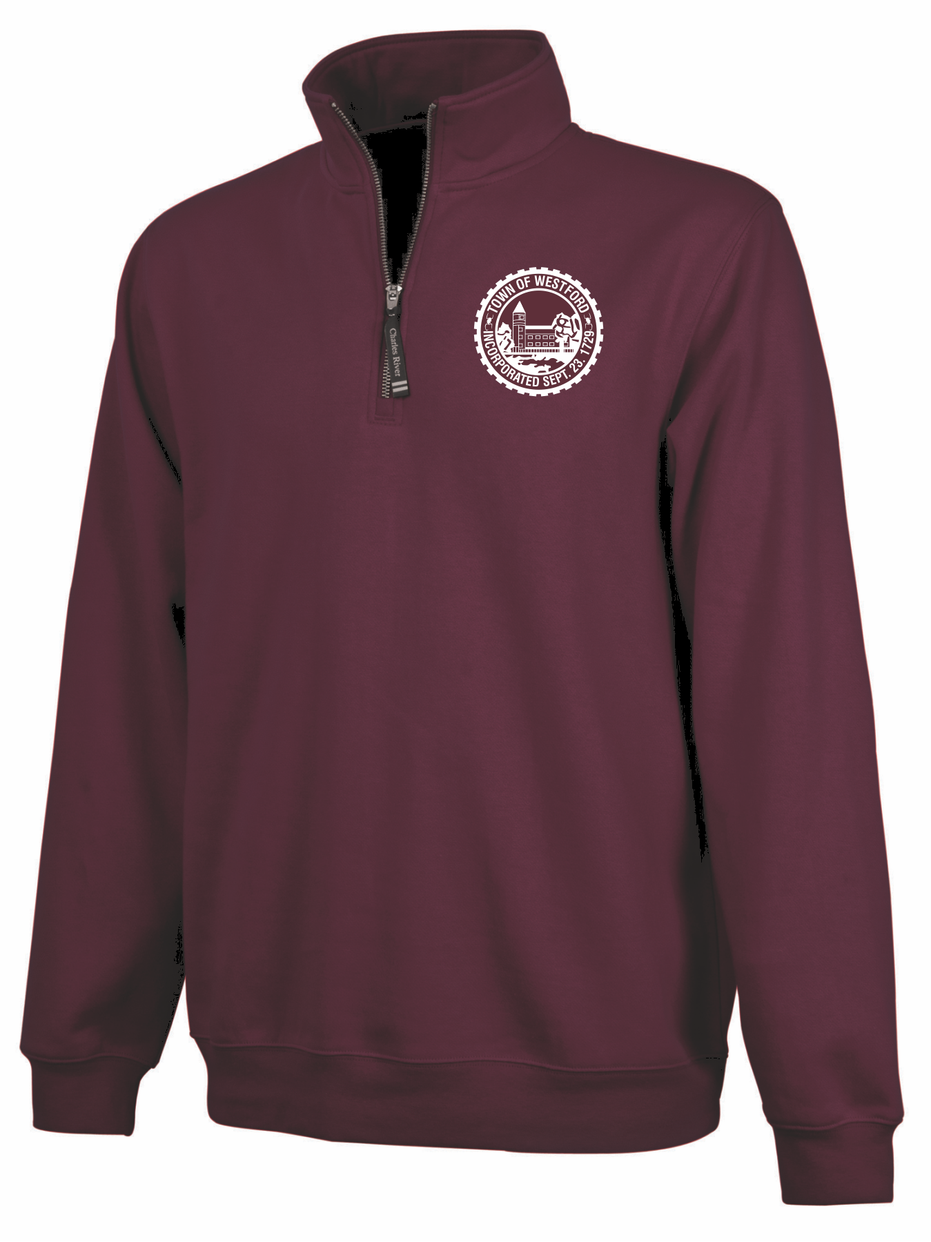 Westford Seal Unisex Crosswind 1/4 Zip / Charles River 9359
