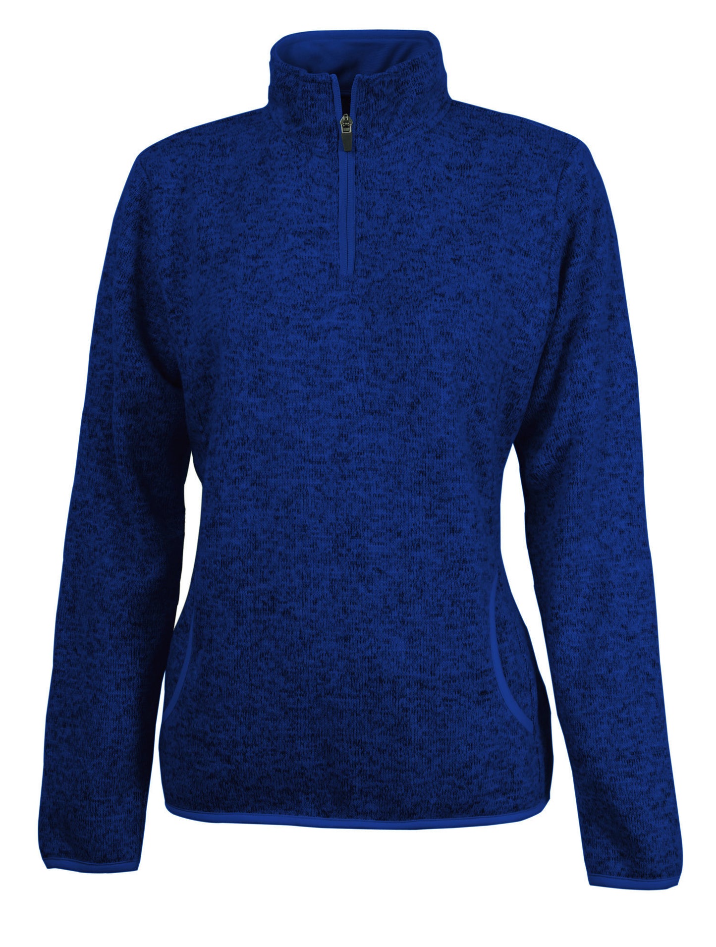 Ladies Heathered Fleece Pullover / Charles River 5312