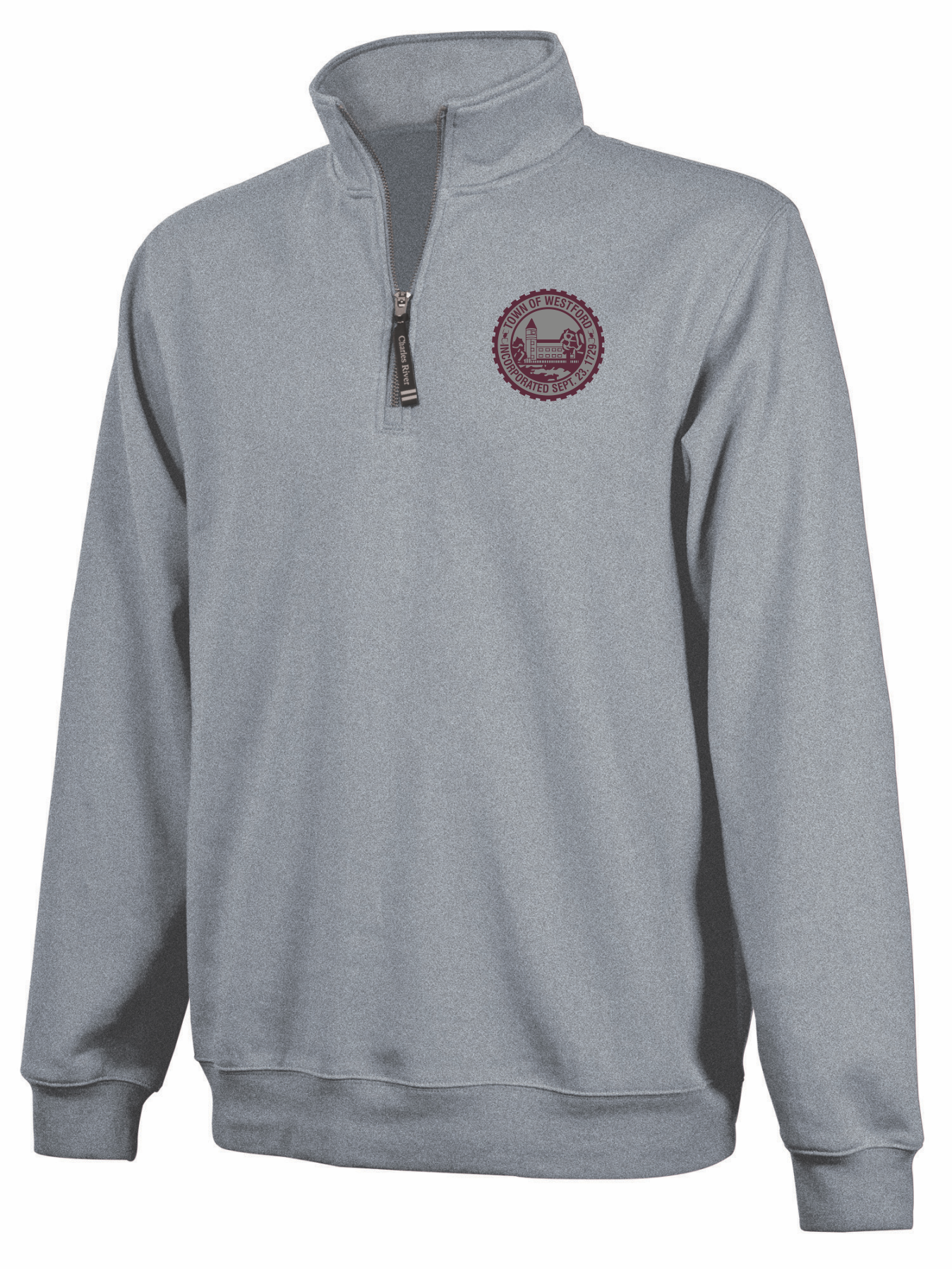 Westford Seal Unisex Crosswind 1/4 Zip / Charles River 9359