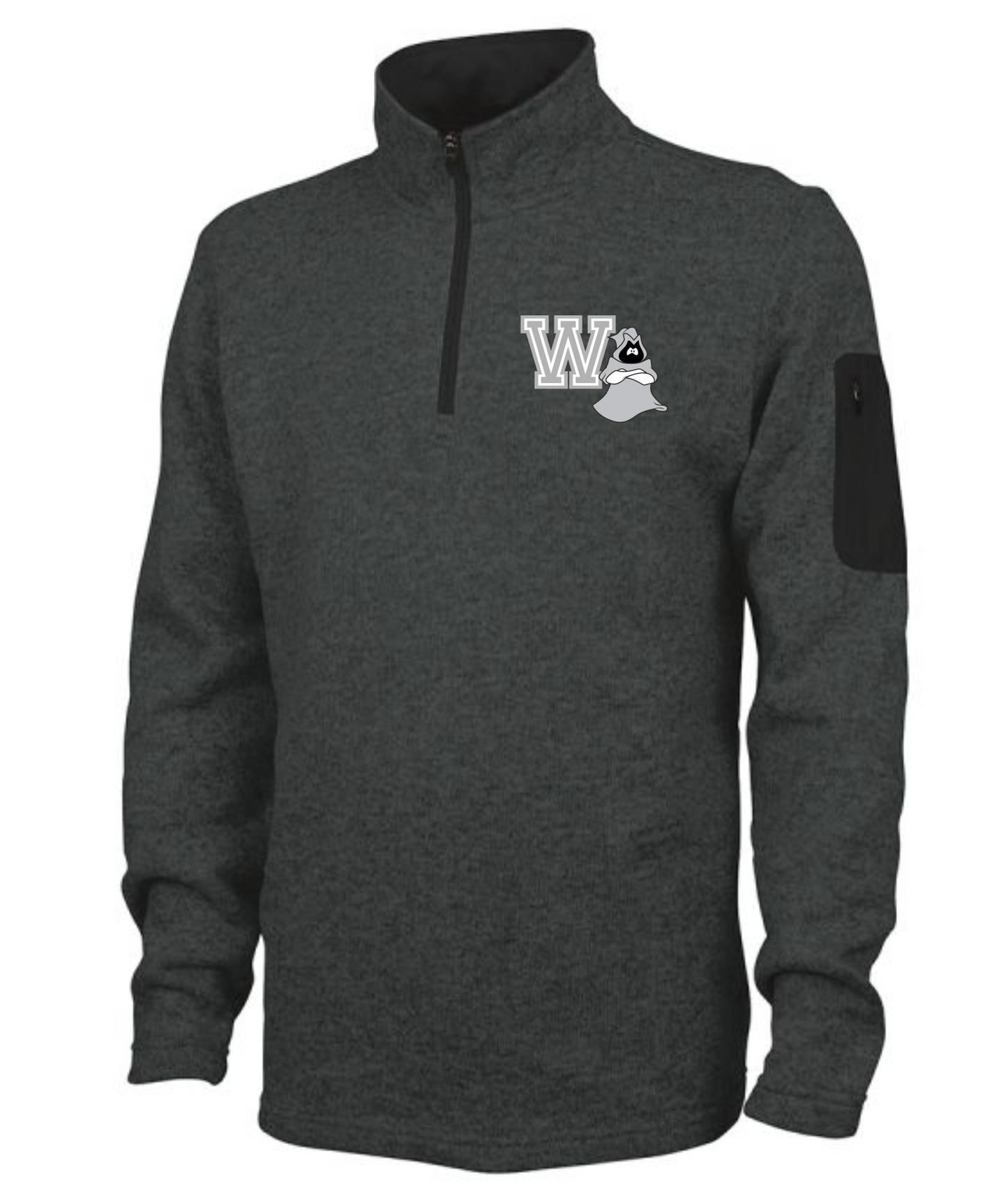 WA Men's Weathered Fleece Pullover 9312