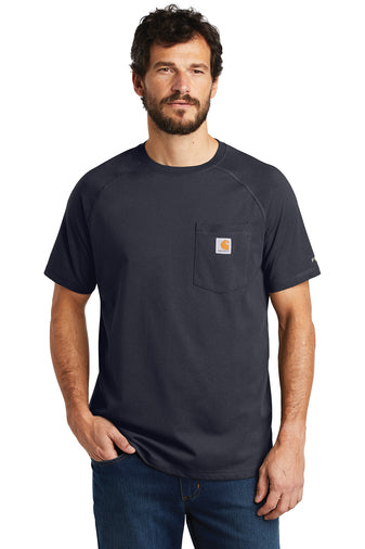 Carhartt CT100410 Force Cotton Delmont Short Sleeve Shirt