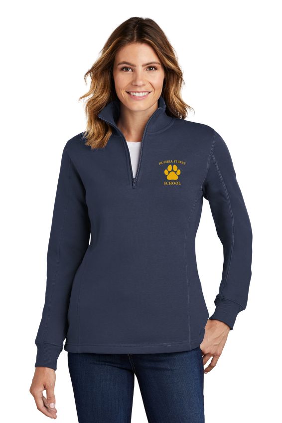 Ladies 1/4 Zip Russell St.