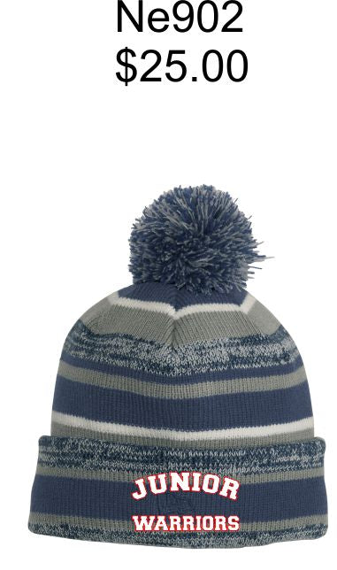 Warriors Pom Pom Beanie