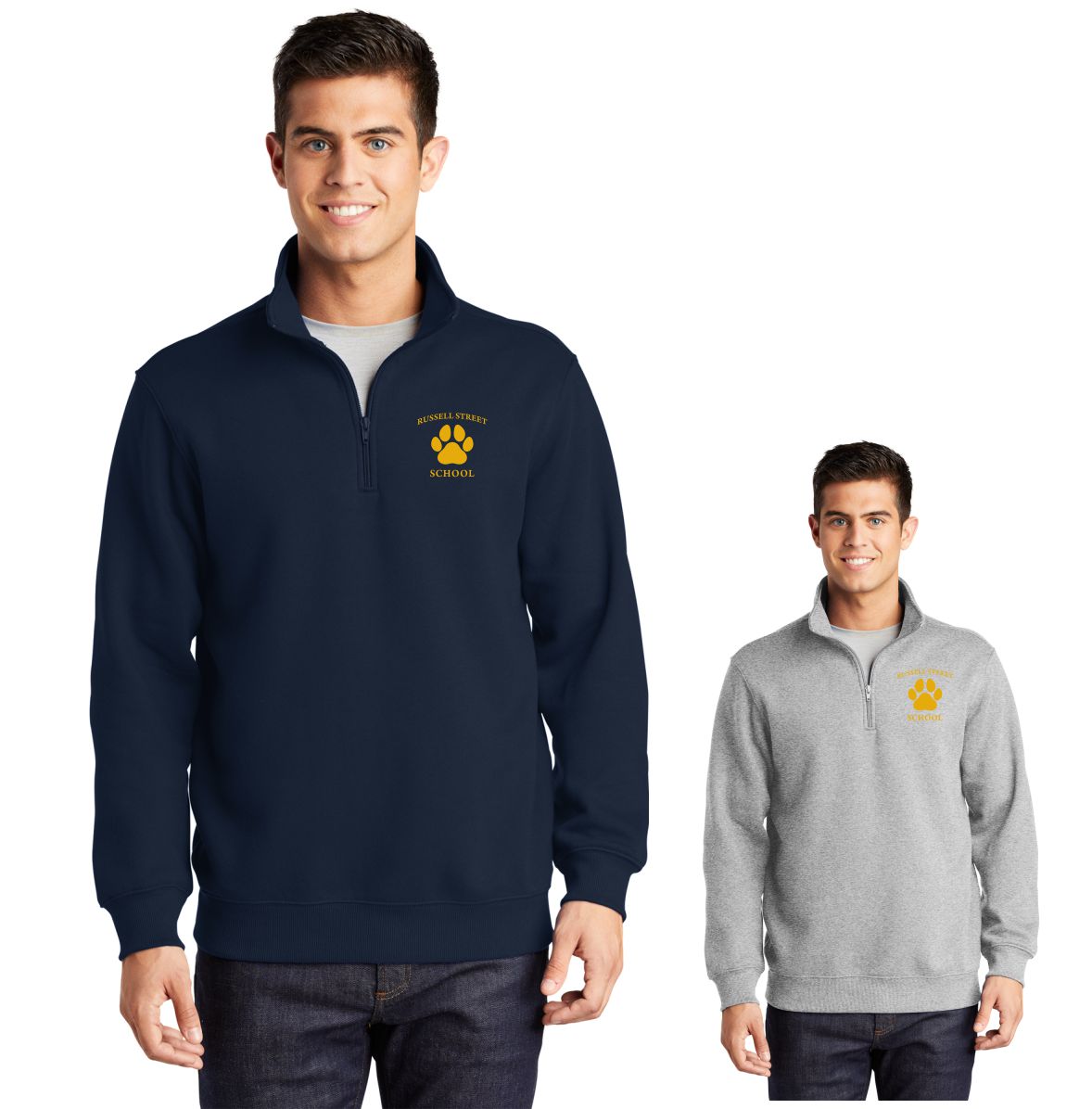 Russell St.1/4 zip Sweatshirt