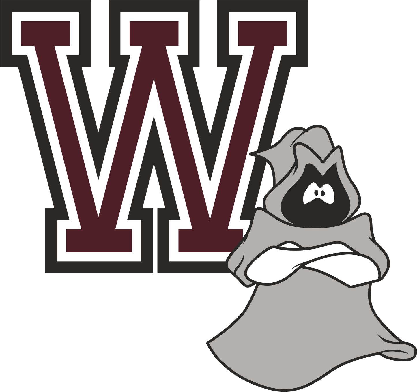 Westford Jr. Ghosts Decal