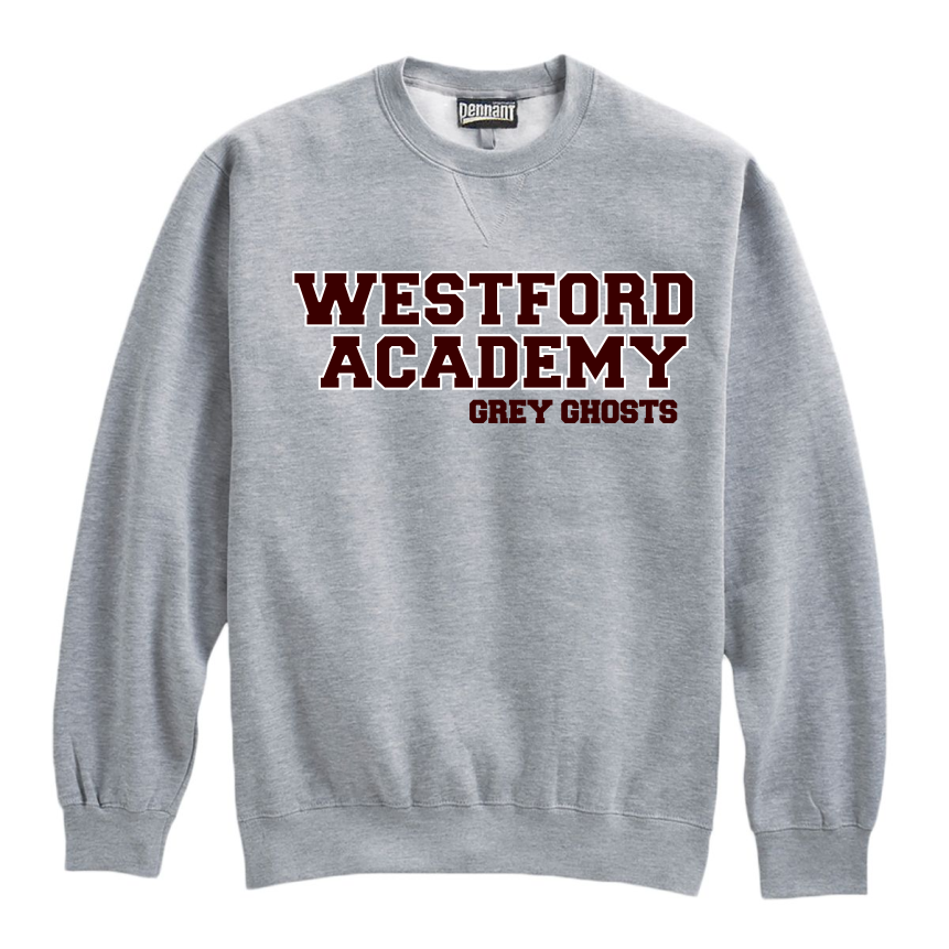 WA19 Sport Grey Crew Neck Sweatshirt