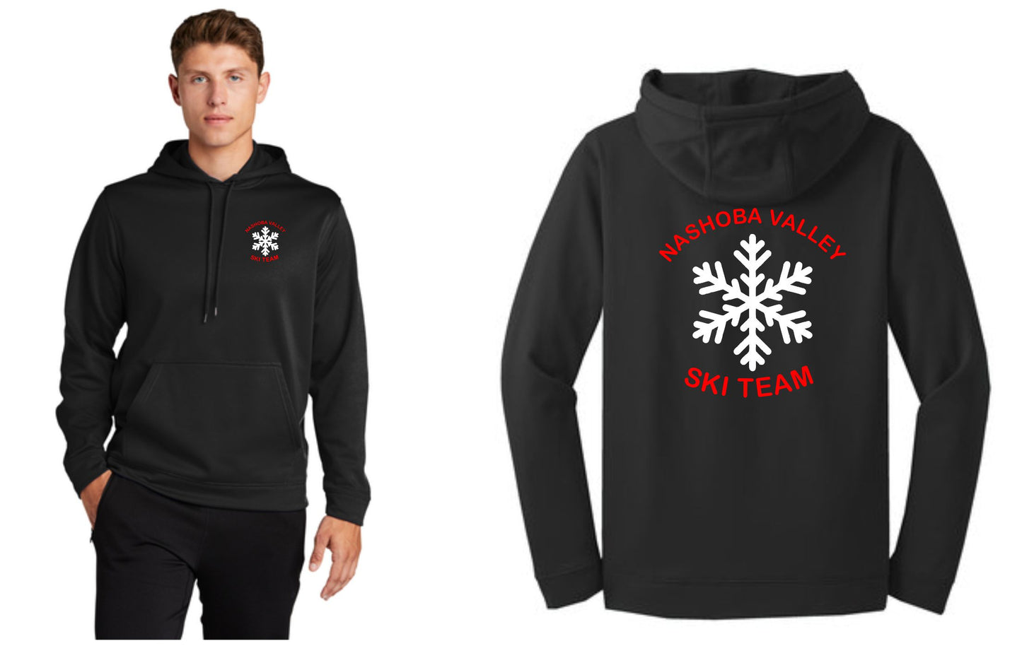 Nashoba Valley Ski Team Wicking Hoodie