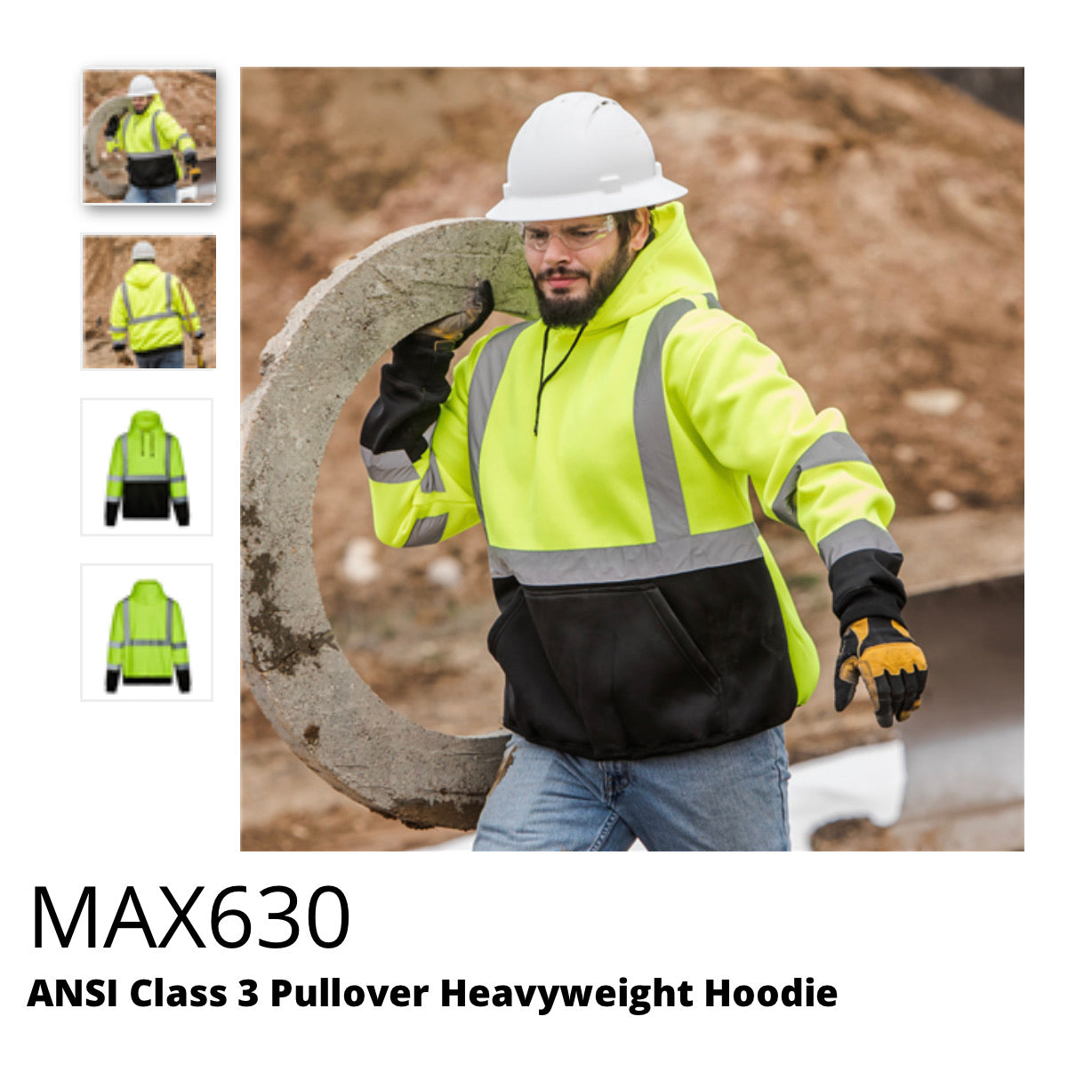 BROX Max 630 Pullover Hoodie
