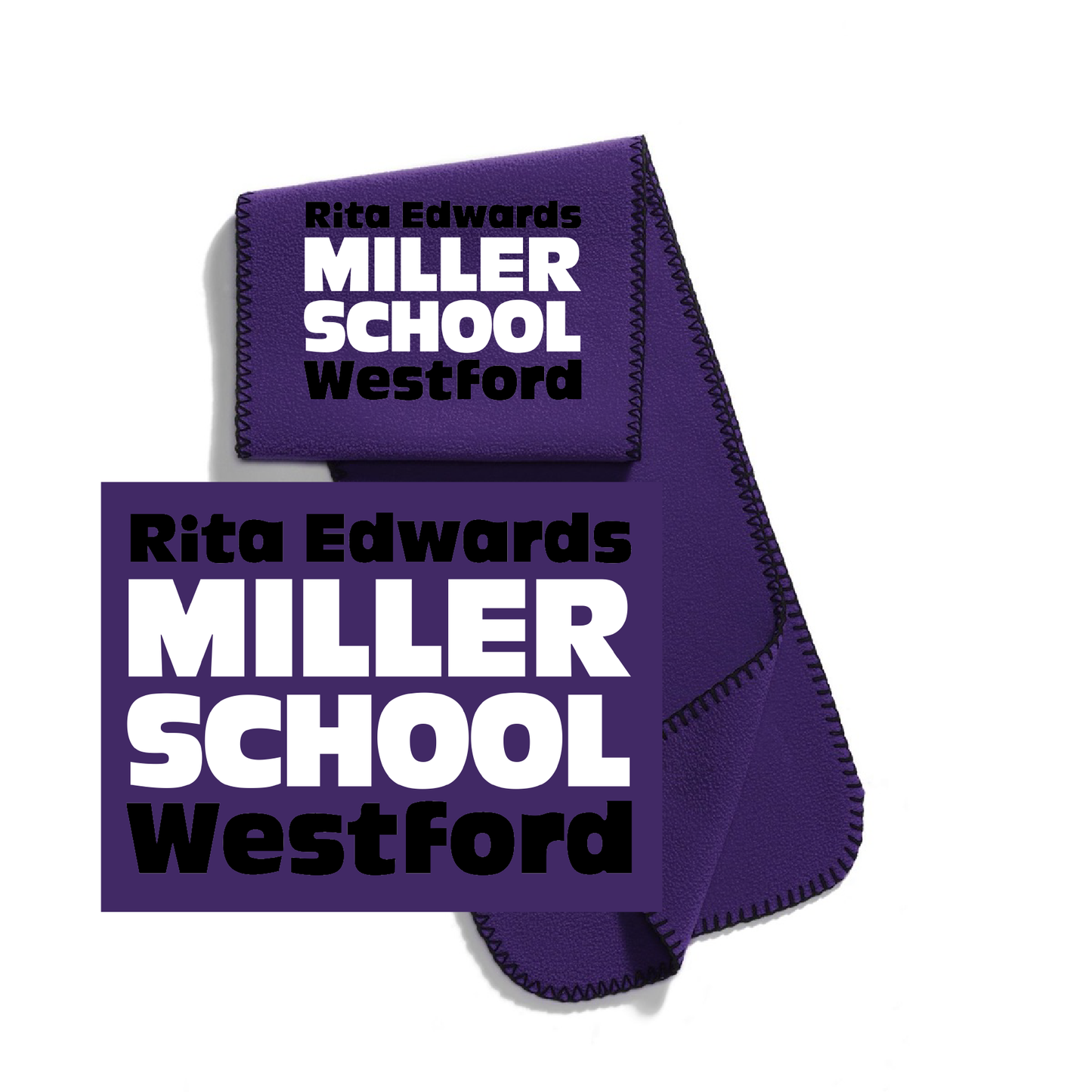 Miller School Fleece Scarf / Port Authority® R-Tek® FS01