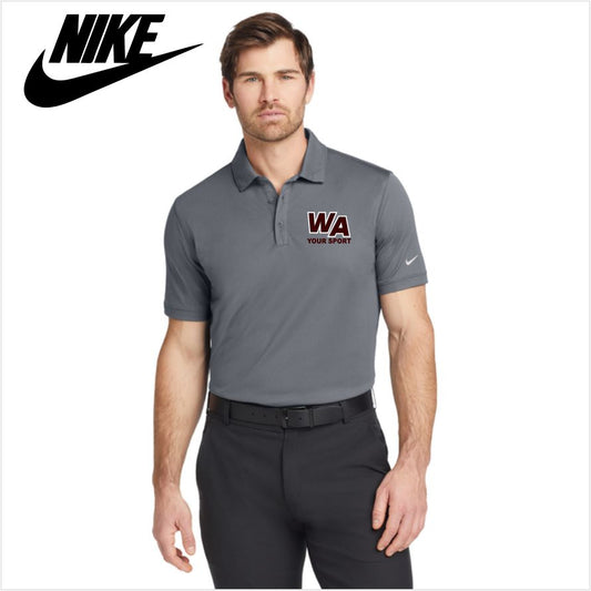 WA Nike Dri-FIT Solid Icon Pique Modern Fit Polo