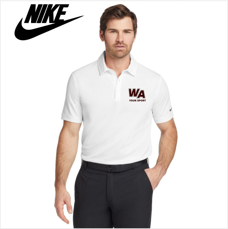 WA Nike Dri-FIT Solid Icon Pique Modern Fit Polo