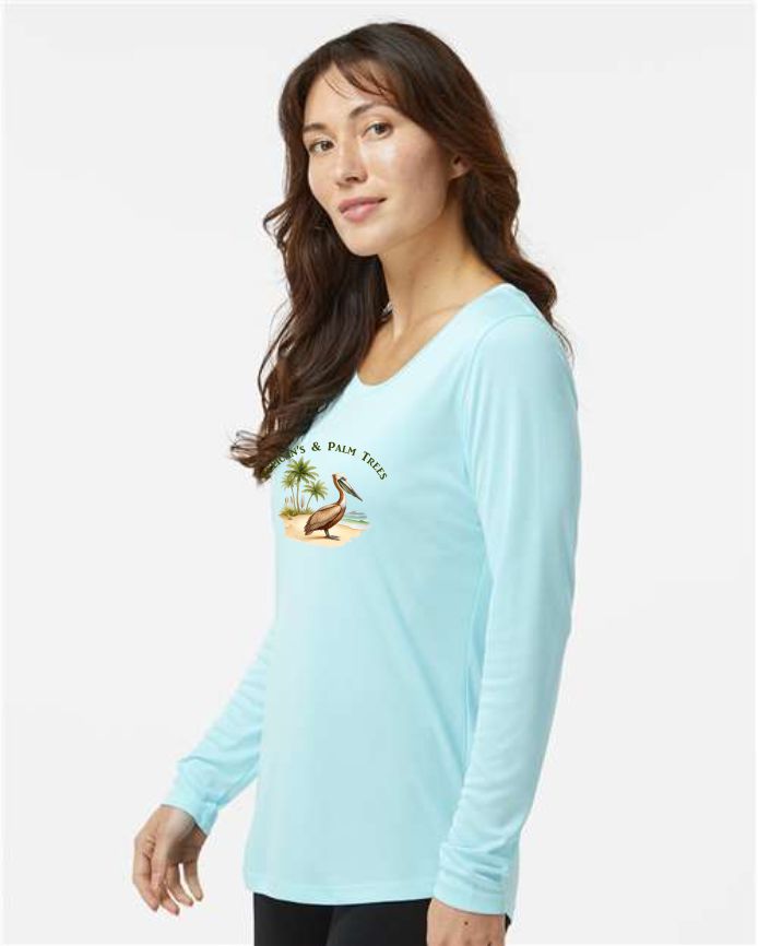 Women's Long Islander Performance Long Sleeve T-Shirt