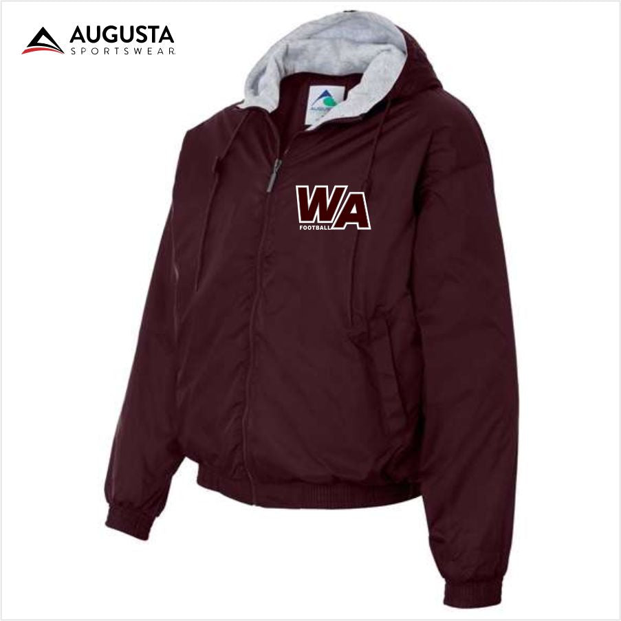Unisex Fleece Lined Hooded Jacket 3280