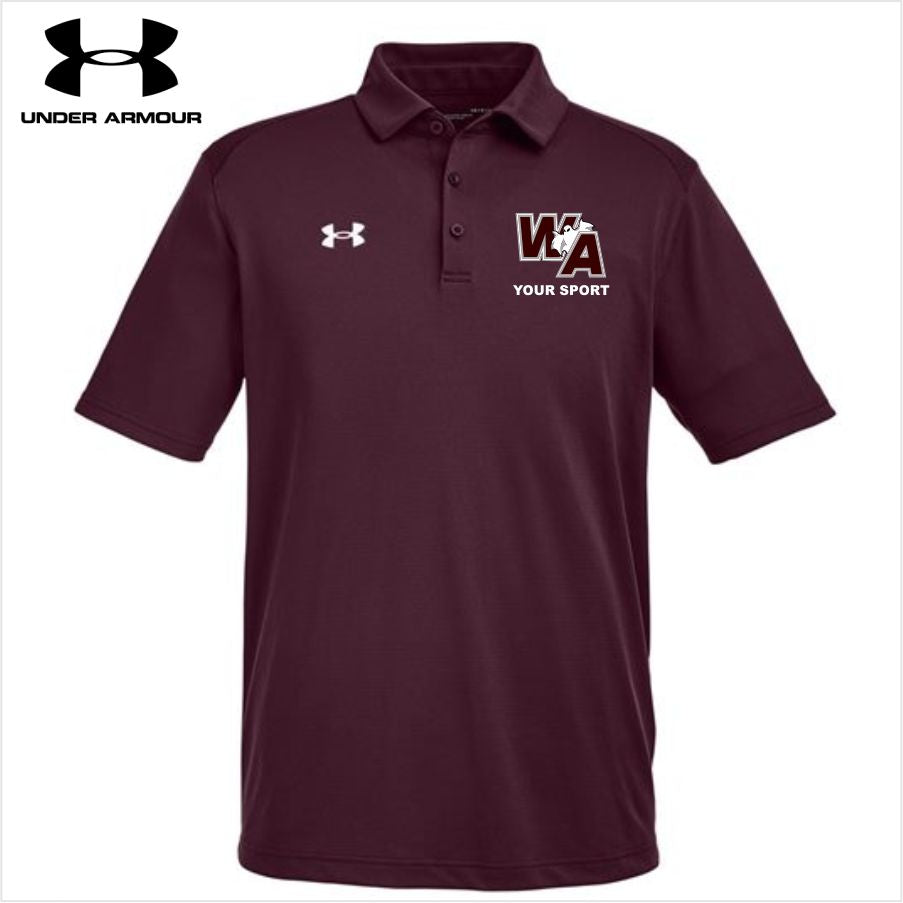WA Under Armour Men's Tech™ Polo
