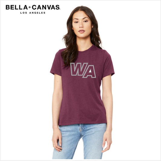 WA BELLA+CANVAS® Women’s Relaxed Jersey Short Sleeve Tee