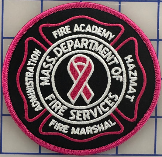 Mass Fire Academy Breast Cancer Patch