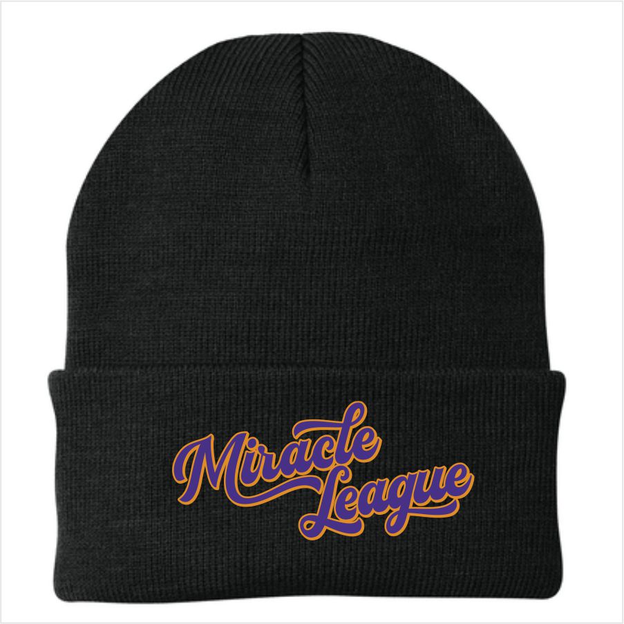 Miracle League Lined Cuff Beanie