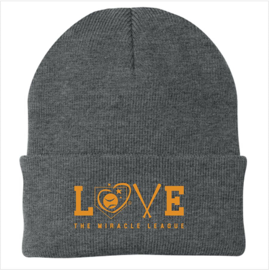 Miracle League Lined Cuff Beanie