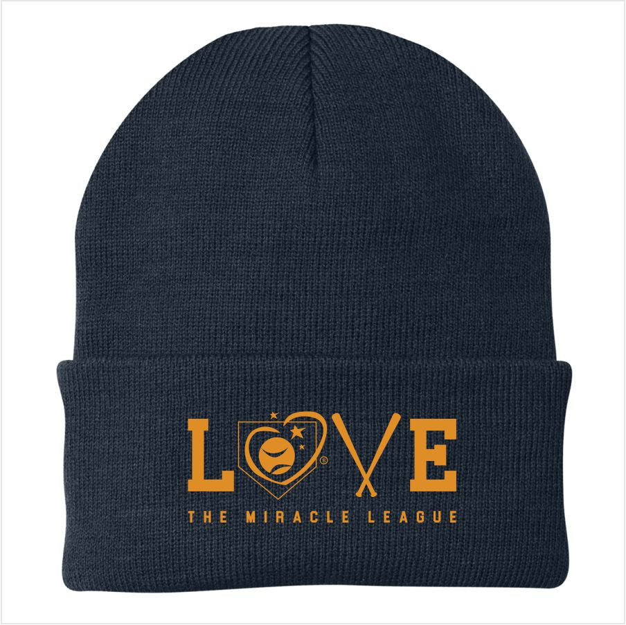 Miracle League Lined Cuff Beanie