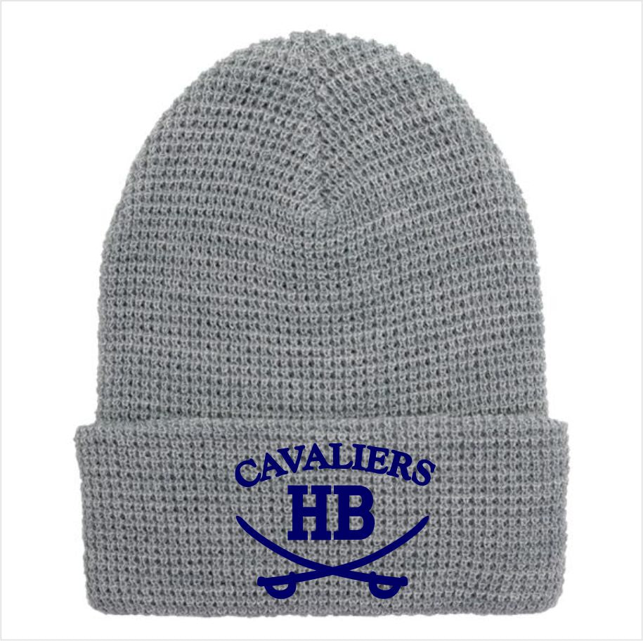 HB Waffle Cuffed Knit Beanie - 2501K