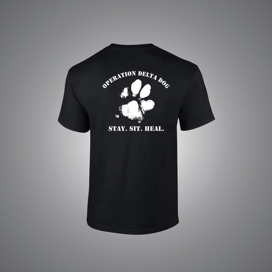 Operation Delta Dog Muddy Paw T-Shirt