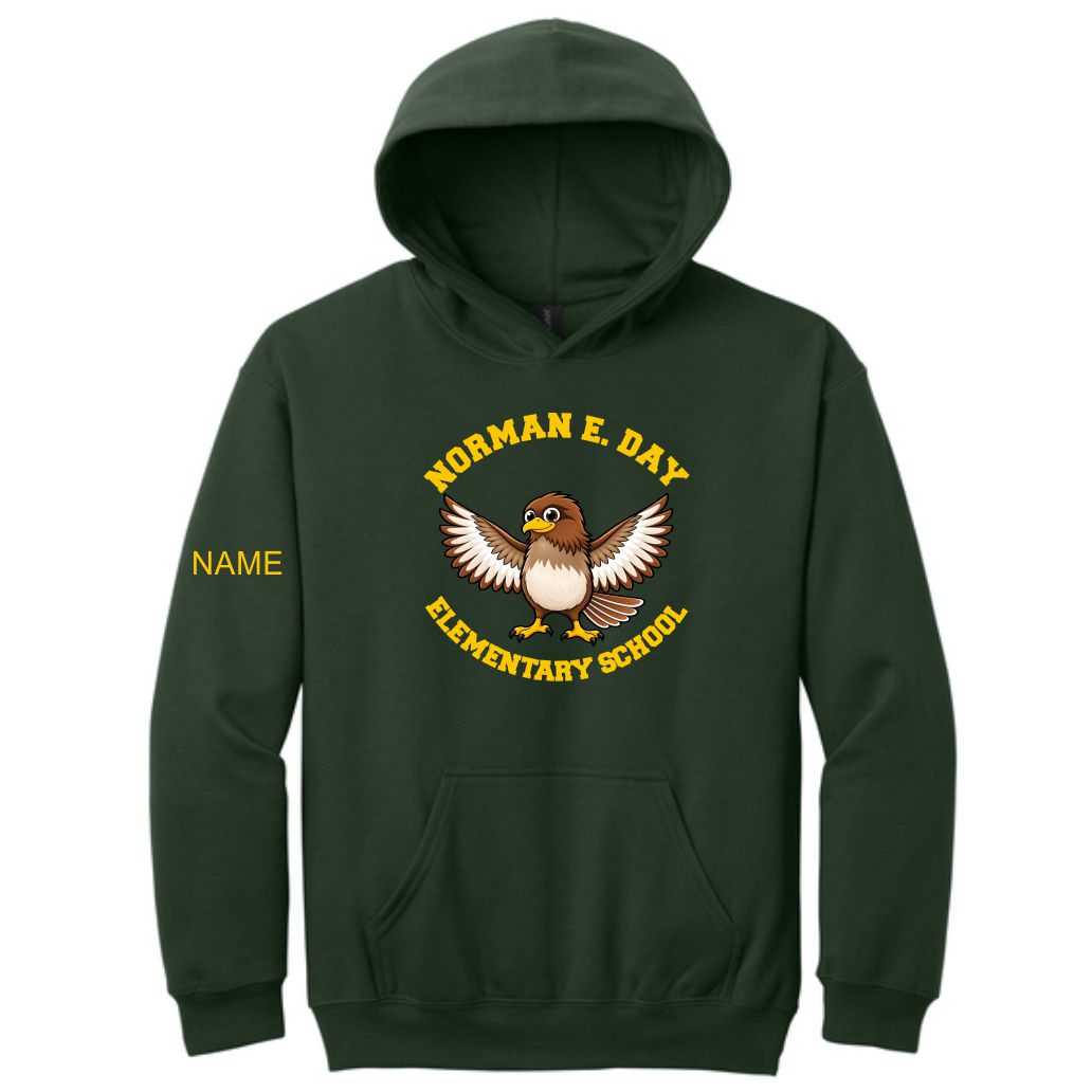 Day School Hoodie Personalized