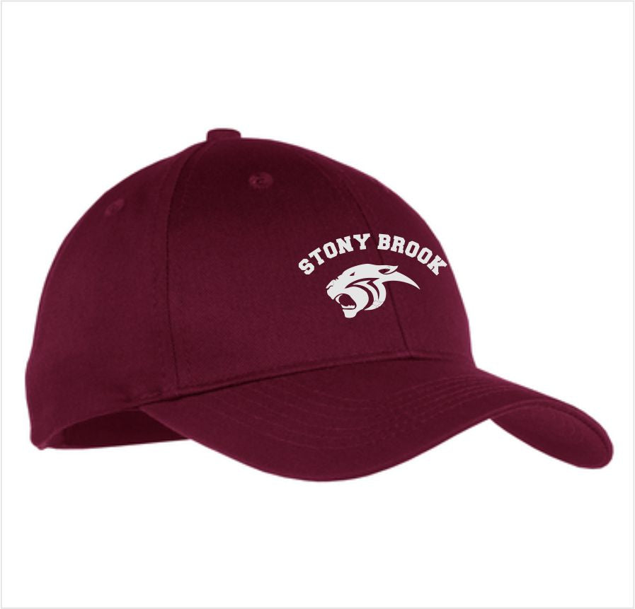 Stony Brook Six-Panel Twill Cap