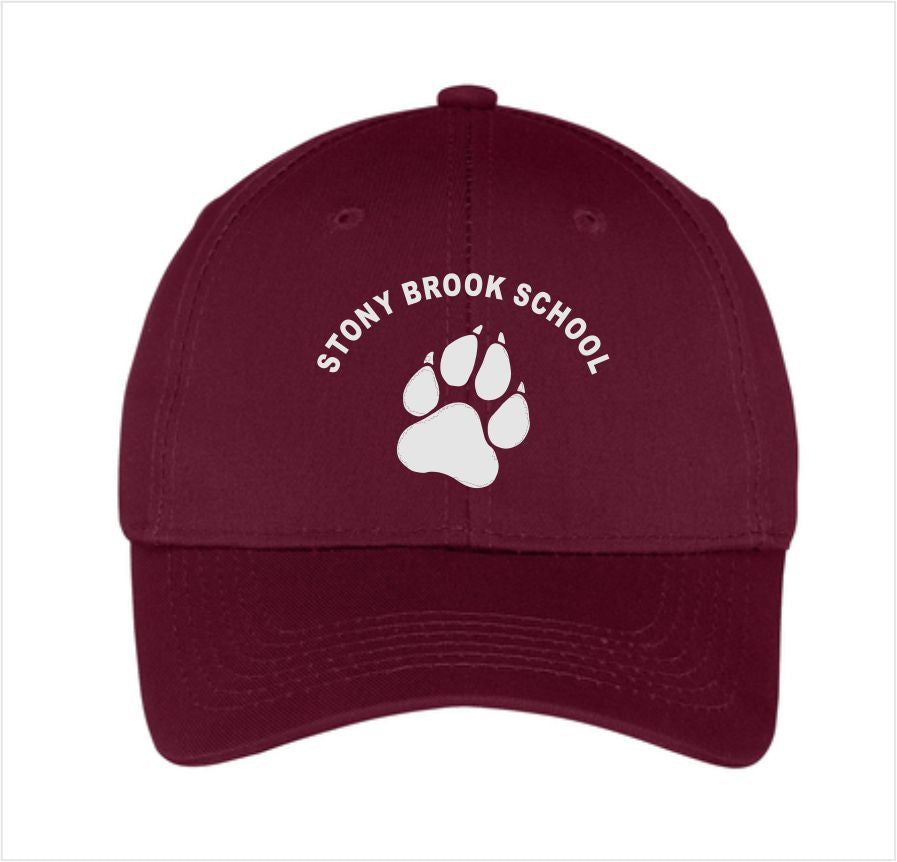 Stony Brook Six-Panel Twill Cap