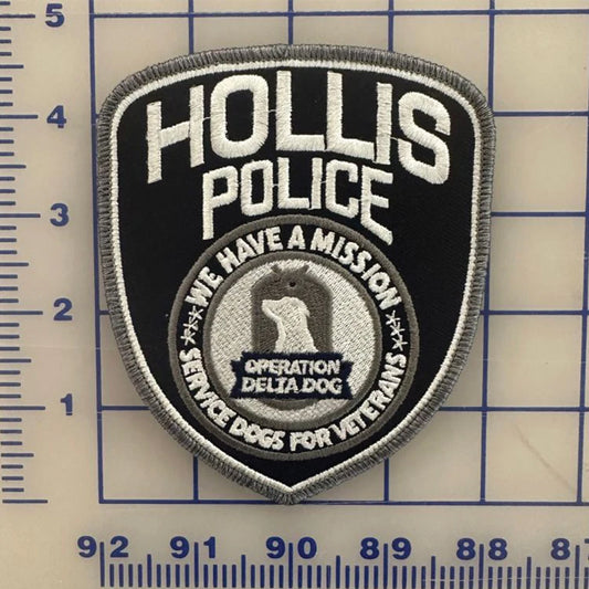 Operation Delta Dog Hollis Police Limited Edition Patch 1
