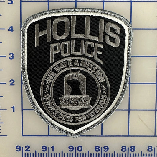 Operation Delta Dog Hollis Police Limited Edition Patch 2