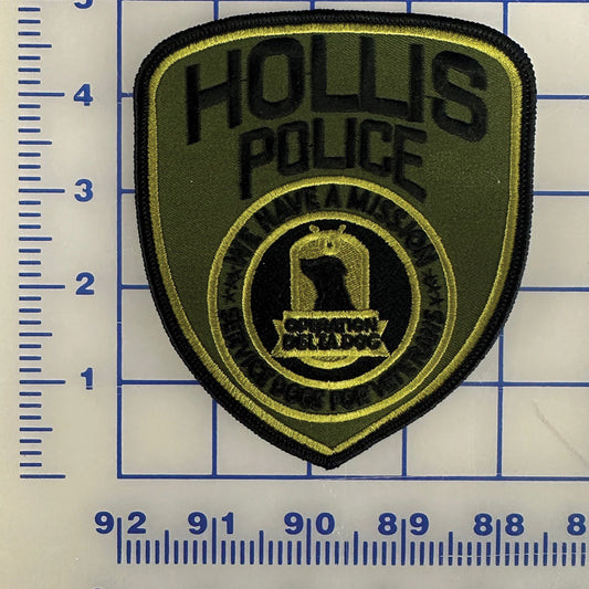 Operation Delta Dog Hollis Police Limited Edition Patch 3
